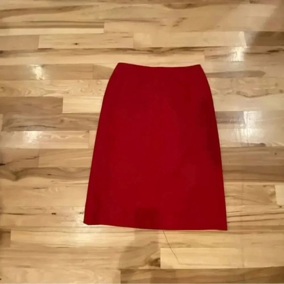 Ann Taylor 74%wool midi skirt - Picture 2 of 10